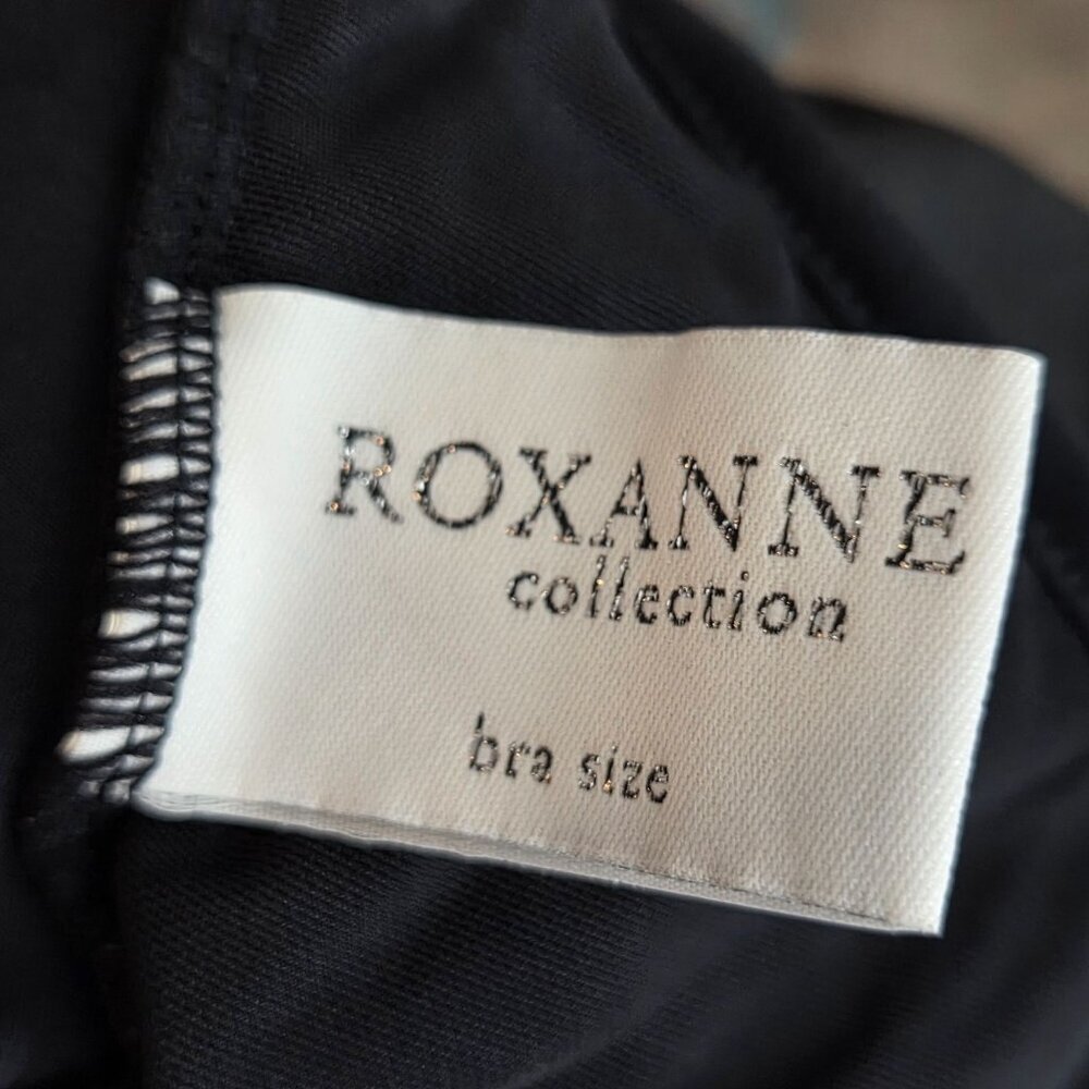 Roxanne Collection Women's One Piece Swimsuit Black Size 38C - Picture 5 of 6